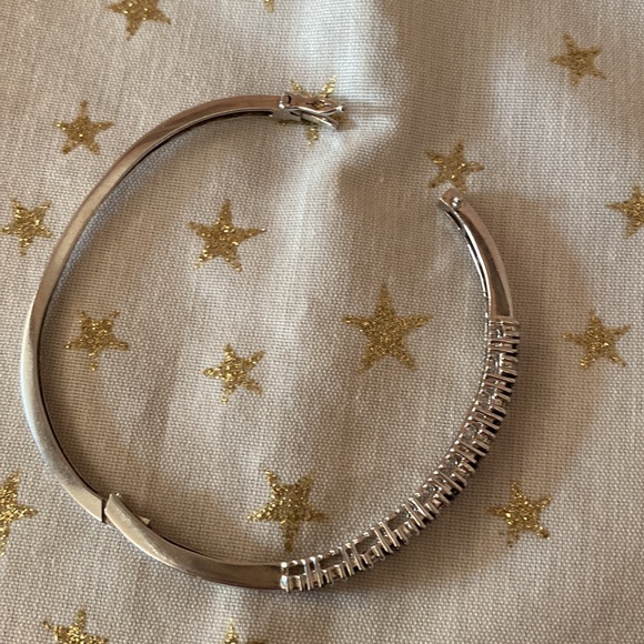 1/3 KT. Black & White Diamonds 7.5” Bracelet in Sterling Silver - Picture 8 of 13